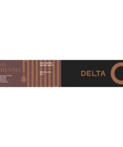 Cápsula Delta Q-Long Espresso Caja 10