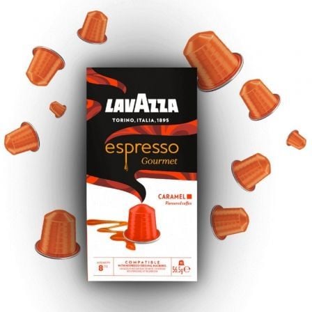 Cápsula Lavazza Espresso Gourmet Caramel Nespresso Caja 10 — vista 2