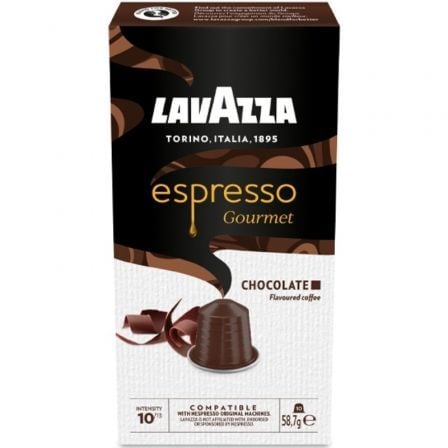 Cápsula Lavazza Espresso Gourmet Chocolate Nespresso Caja 10