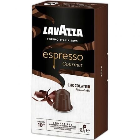 Cápsula Lavazza Espresso Gourmet Chocolate Nespresso Caja 10 — vista 2