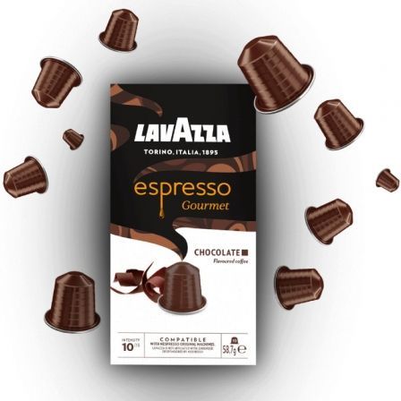 Cápsula Lavazza Espresso Gourmet Chocolate Nespresso Caja 10 — vista 3