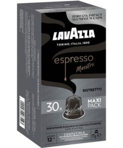 Cápsula Lavazza Espresso Maestro Ristretto Nespresso Caja 30