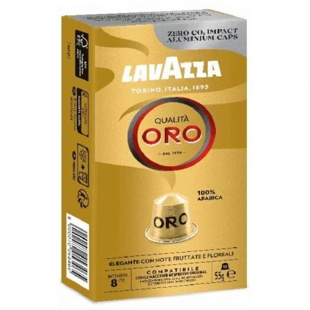 Cápsula Lavazza Qualità Oro Nespresso Caja 10