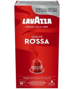 Cápsula Lavazza Qualità Rossa Nespresso Caja 10