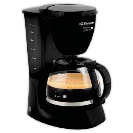 Cafetera de Goteo Orbegozo CG 4060N 12 Tazas Negra
