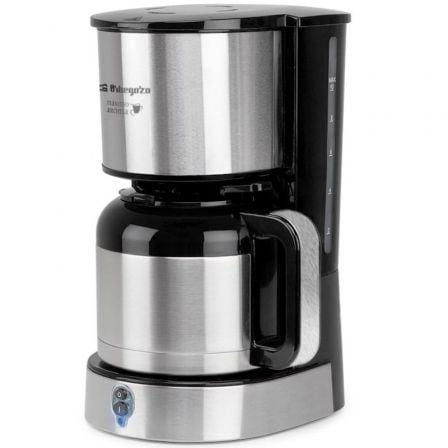 Cafetera de Goteo Orbegozo CG 5020 12 Tazas Plata