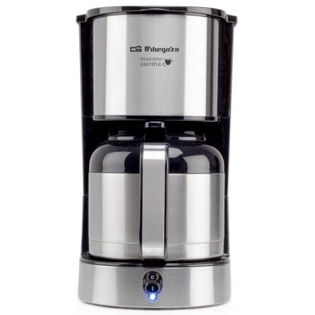 Cafetera de Goteo Orbegozo CG 5020 12 Tazas Plata — vista 2