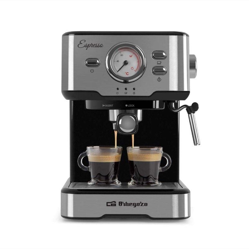 Cafetera Expreso Orbegozo EX 5500 20 Bares 1100W — imagen 2