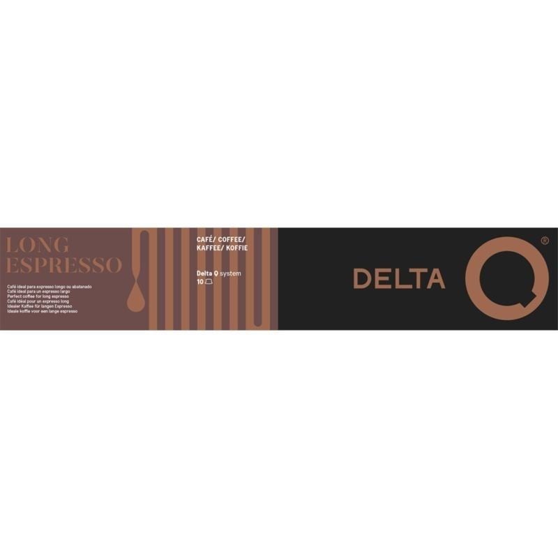 Cápsula Delta Q-Long Espresso Caja 10